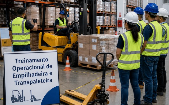 Empilhadeira e Transpaleteira