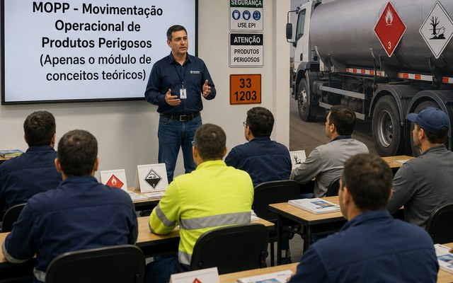 MOPP — Transporte de Produtos Perigosos: Conteúdo Teórico