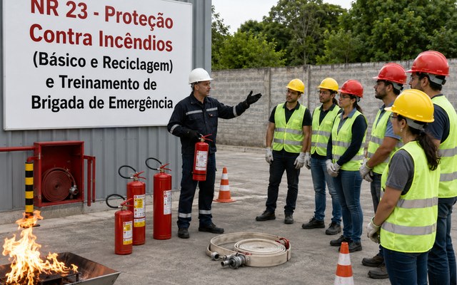 NR-23 — Proteção Contra Incêndios e Brigada