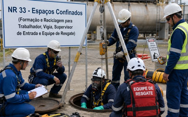NR-33 — Espaços Confinados