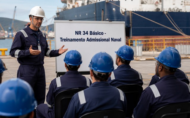 NR-34 — Treinamento Admissional Naval