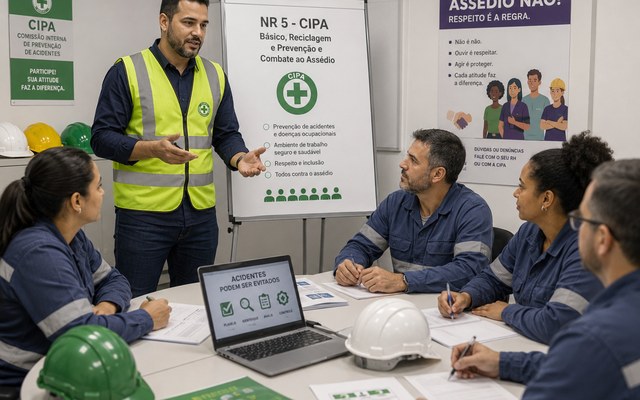NR-5 — CIPA e Prevenção do Assédio